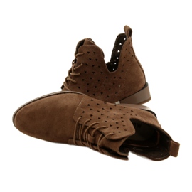 Botas Mujer Ante Daszyński Marrón SA197-10 6 Botas Mujer Ante Daszyński Marrón SA197-10 6