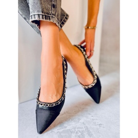Bailarinas con cadena Sabina Black negro 4