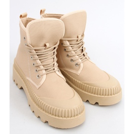 Zapatillas trekking tobilleras Costa Khaki beige caqui 5