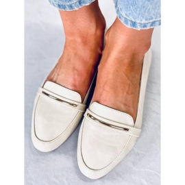 Mocasines Mujer Abella Beige 3