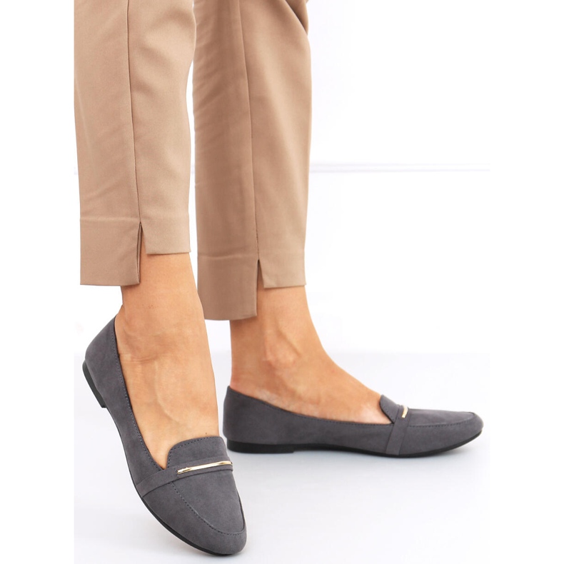 Mocasines mujer Pinto Gris 1 Mocasines mujer Pinto Gris 1