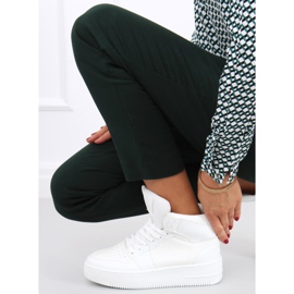 Rocha zapatillas altas blancas blanco 1