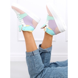 Rocha zapatillas altas moradas multicolor 4