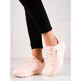 TRENDI Zapatillas Deportivas Rosa Clásicas rosado 1