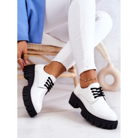 Zapatos Lacados de Moda La.Fi Blanco Hallie 6