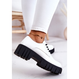 Zapatos Lacados de Moda La.Fi Blanco Hallie 5