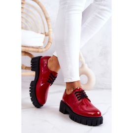Zapatos Lacados de Moda La.Fi Rojo Hallie 3