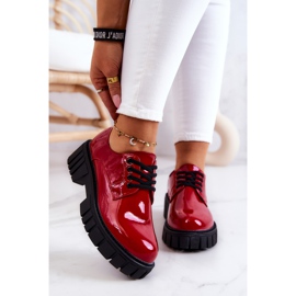 Zapatos Lacados de Moda La.Fi Rojo Hallie 2