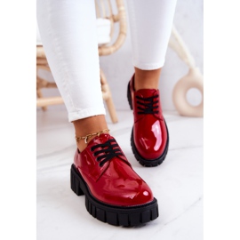 Zapatos Lacados de Moda La.Fi Rojo Hallie 4