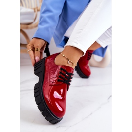 Zapatos Lacados de Moda La.Fi Rojo Hallie 5