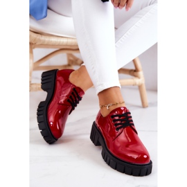 Zapatos Lacados de Moda La.Fi Rojo Hallie 6