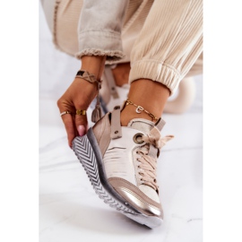 Zapatillas Mujer Cuero Maciejka 04916-19 Beige 1