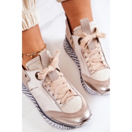 Zapatillas Mujer Cuero Maciejka 04916-19 Beige 9