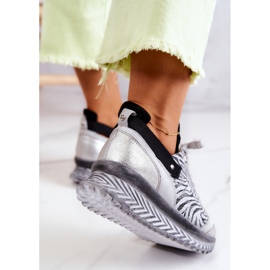 Zapatillas Mujer Cuero Maciejka 04916-03 Gris 6