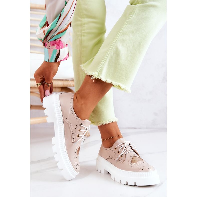 FILIPCZYK Zapatos De Piel Con Corazones Beige Curtis 2 FILIPCZYK Zapatos De Piel Con Corazones Beige Curtis 2