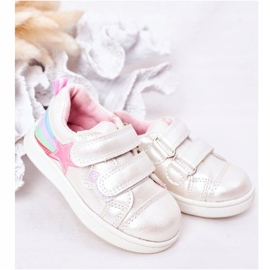 Evento Zapatos deportivos para niñas con una estrella 21DZ23-3904 White blanco 1
