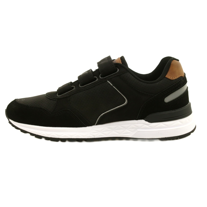 American Club AA15/22 Zapatillas deportivas con velcro negro 1