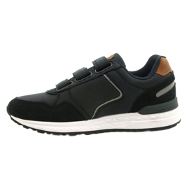 Deportivas velcros American Club AA15/22 Azul marino 1