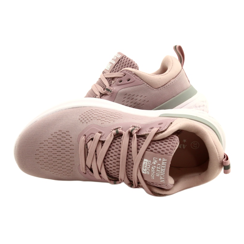 American Club Zapatos deportivos WT102/22 WT102/22 rosado 4 American Club Zapatos deportivos WT102/22 WT102/22 rosado 4