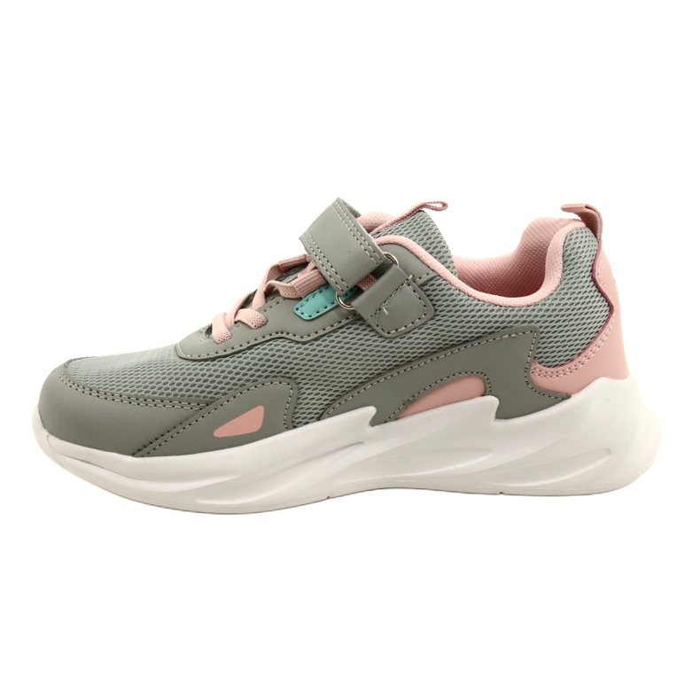 American Club de moda AA22 / 22 Zapatos deportivos grises rosa 1