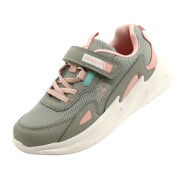 American Club de moda AA22 / 22 Zapatos deportivos grises rosa 3
