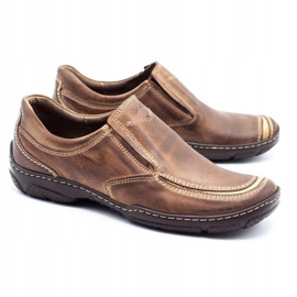 Joker Mocasines hombre piel 213 marrón 2