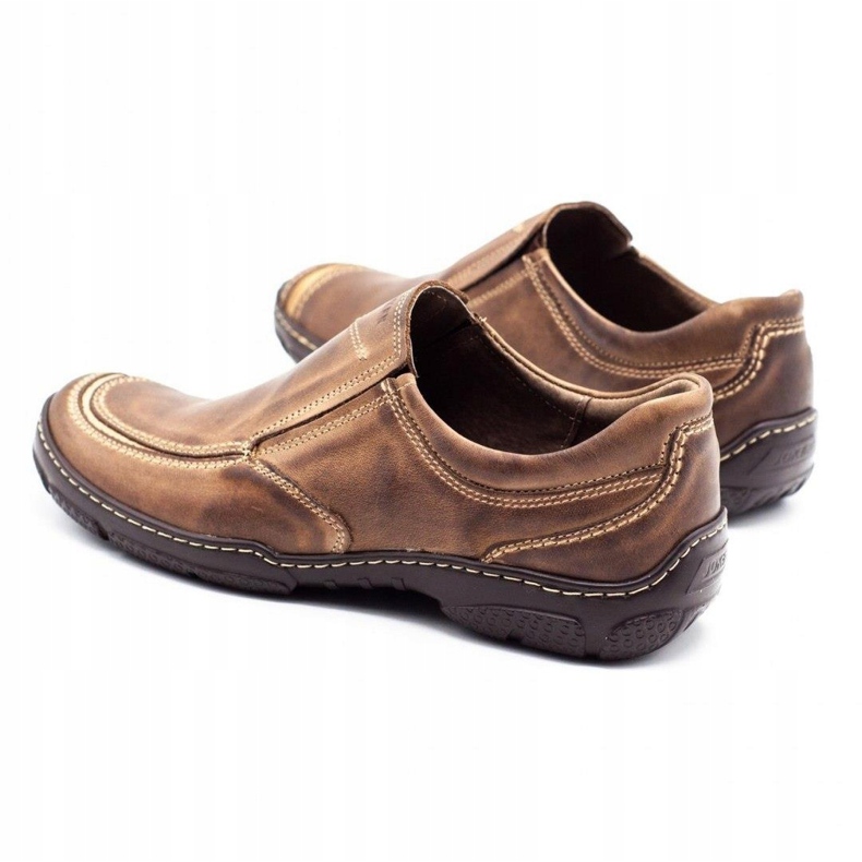 Joker Mocasines hombre piel 213 marrón 4