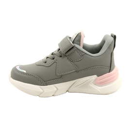 American Club Zapatos deportivos de velcro con holograma AA24/22 Gray gris 1