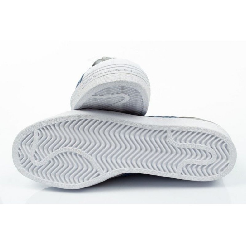 Zapatillas Adidas Superstar Slipon Mujer CG6012 azul gris 3