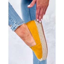 Alpargatas de mujer Pilar Amarillo 4