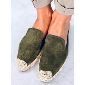 Carmen Green alpargatas zapatillas mujer verde 5