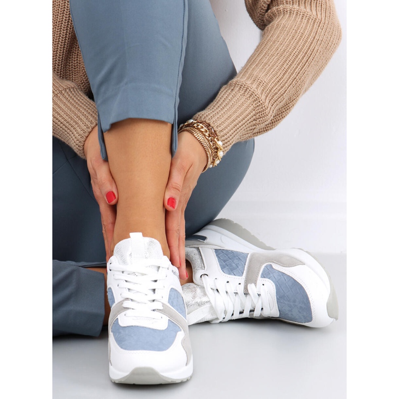 Deportivas cuña Adan Azul multicolor 1 Deportivas cuña Adan Azul multicolor 1