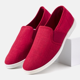 Deportivas rojas de hombre Alfro rojo 2
