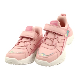 American Club Velcro con holograma AA25/22 rosa rosado 2