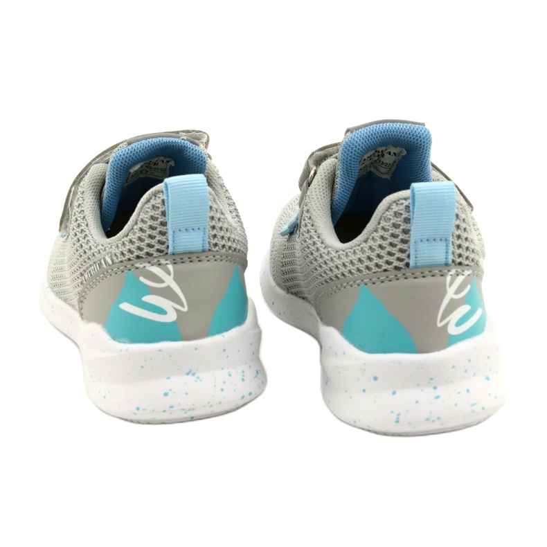 Zapatillas deportivas American Club RD13/22 velcro Gris 6