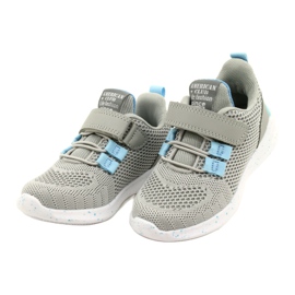 Zapatillas deportivas American Club RD13/22 velcro Gris 2