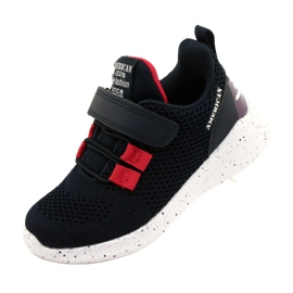 Zapatillas deportivas con velcro American Club RD13/22 azul marino 3
