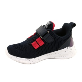 Zapatillas deportivas con velcro American Club RD13/22 azul marino 1