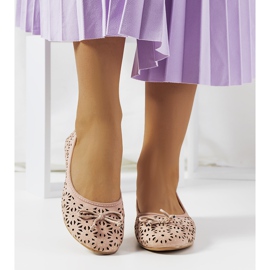 Bailarinas Betta rosas caladas rosado 2