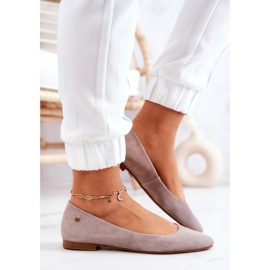 Bailarinas Mujer Ante Maciejka 04100-42 Beige 3