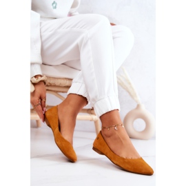 Bailarinas Mujer Ante Maciejka 04100-44 Amarillo oscuro multicolor 5