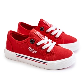 Zapatillas Bajas Infantiles Big Star JJ374172 Rojo 8