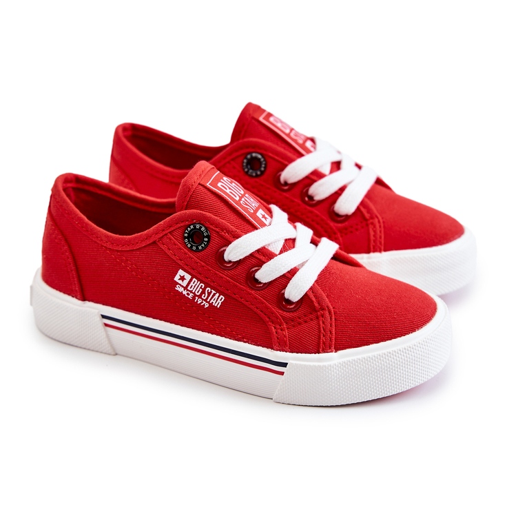 Zapatillas Bajas Infantiles Big Star JJ374172 Rojo 2