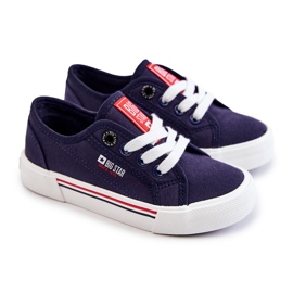 Deportivas Bajas Infantiles Big Star JJ374173 Azul Marino 2