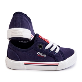 Deportivas Bajas Infantiles Big Star JJ374173 Azul Marino 3