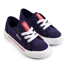 Deportivas Bajas Infantiles Big Star JJ374173 Azul Marino 4