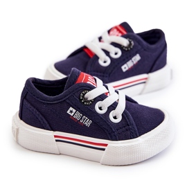 Deportivas Bajas Infantiles Big Star JJ374163 Azul Marino 10