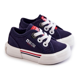 Deportivas Bajas Infantiles Big Star JJ374163 Azul Marino 7