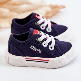Deportivas Bajas Infantiles Big Star JJ374163 Azul Marino 2