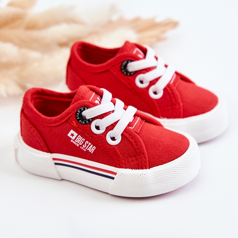 Zapatillas Bajas Infantiles Big Star JJ374162 Rojo 2